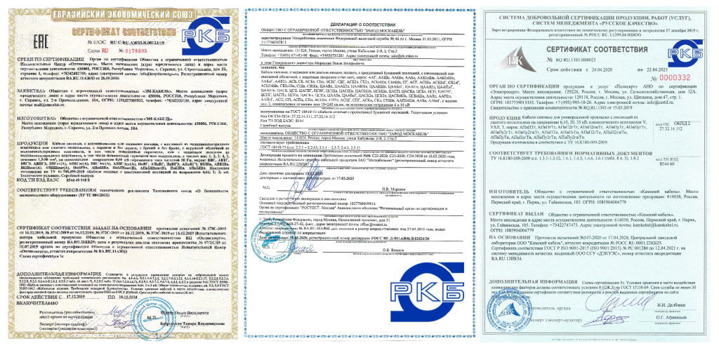 Сертификаты